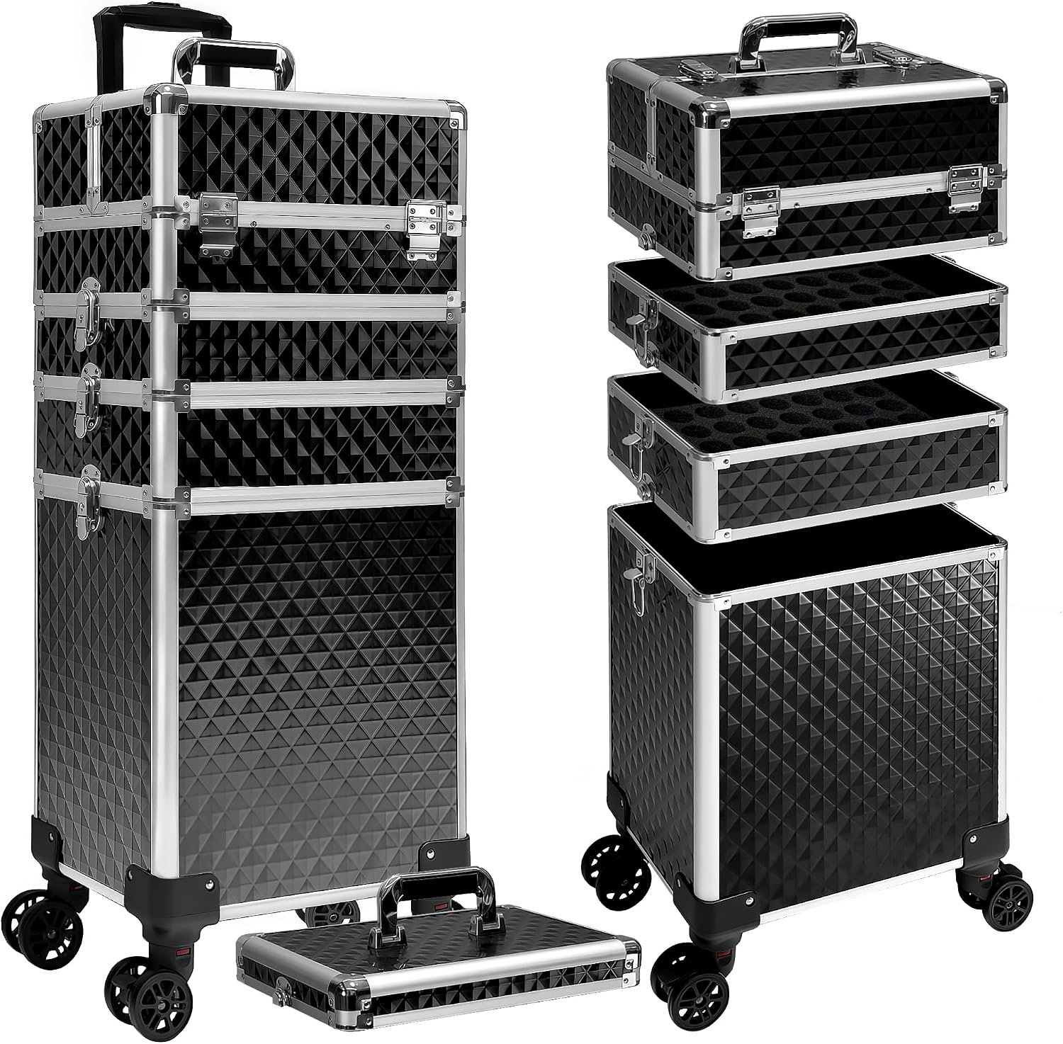 Rolling Makeup Train Case, Cos - đánh giá và giá Luggage